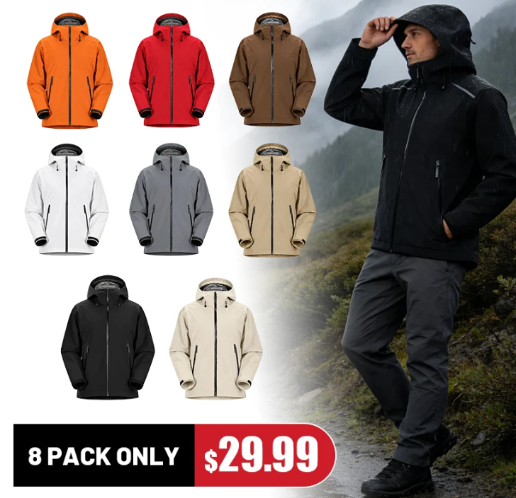 ❄️Winter Mega Sale❄️3-in-1 Ski Jacket – Waterproof Goose Down Warm